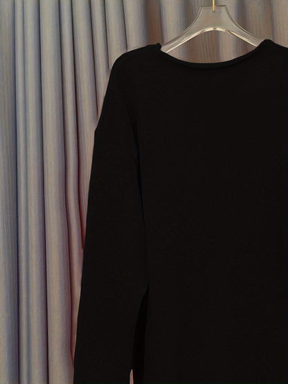 Oversized Dames Trui met V-hals & Patronen – Alenia