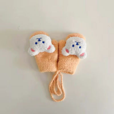 Kinder Wantjes met Berengezicht – TinyBear Mittens