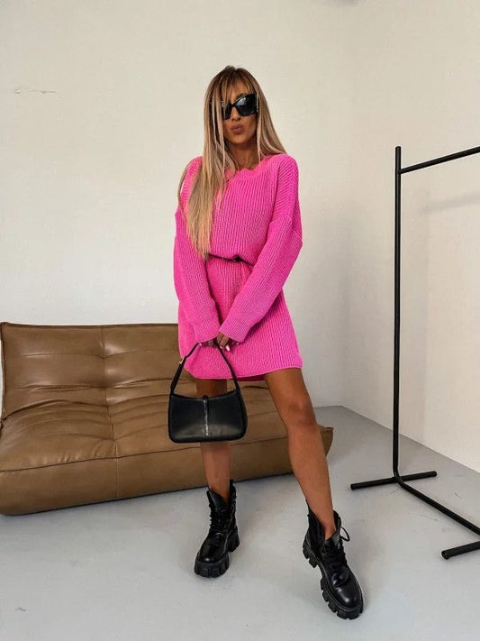 Comfortabel & Warm Dames Tuniek voor Herfst en Winter – Maren