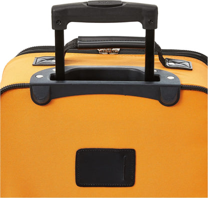 2-delige Zachte Koffer Set met Handbagage Tas & Soepele Wielen