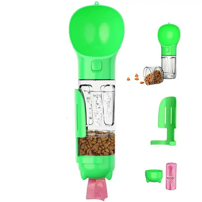 3-in-1 Draagbare Waterfles voor Huisdieren - PawHydrate Pro