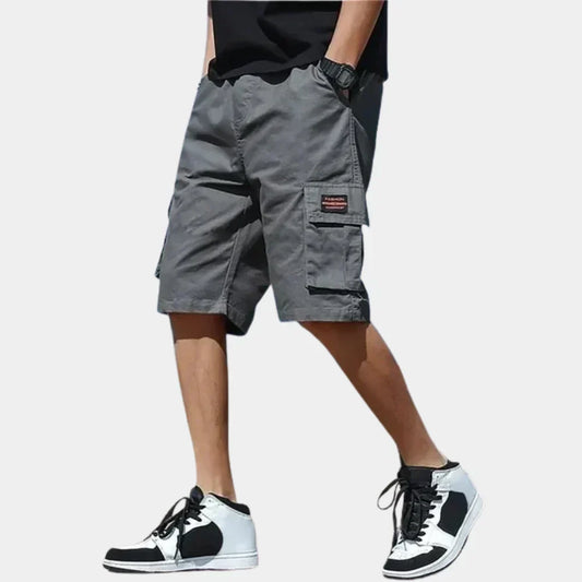 Heren Katoenen Cargoshorts - Finn