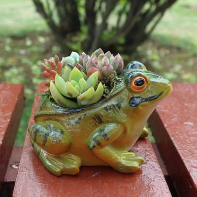 Schattige Ademende Plantpot - FroggyPot