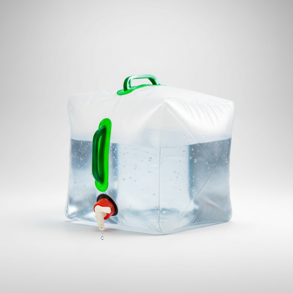 Aufblasbare Faltbare Wasserkanne - AquaCube