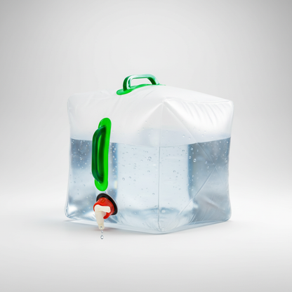Aufblasbare Faltbare Wasserkanne - AquaCube