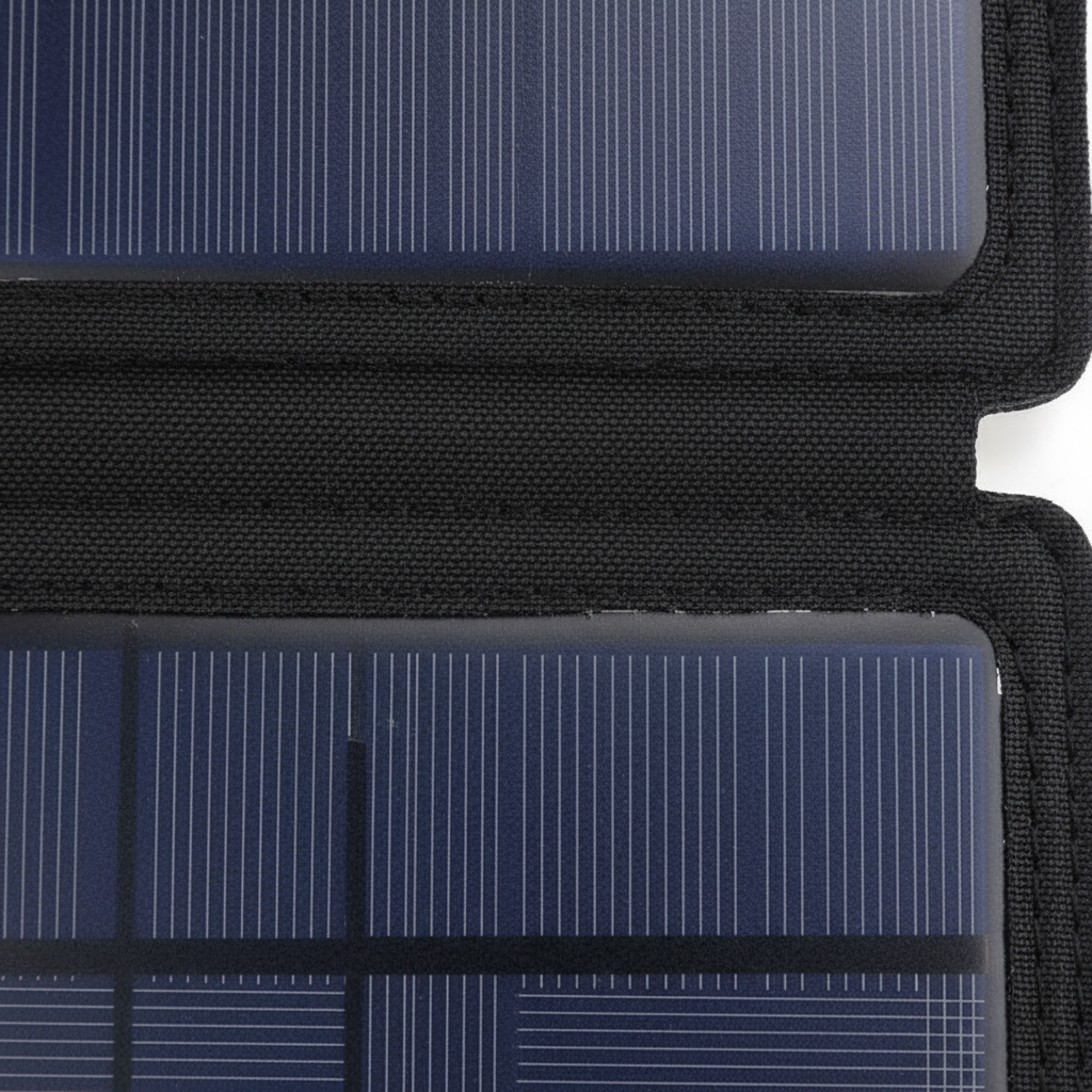 Aufklappbare Solarpowerbank Kunststoff - SunFoldar