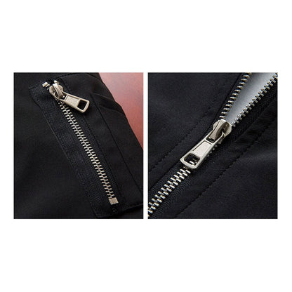 Lichte & trendy heren bomberjack met rits - Jaron