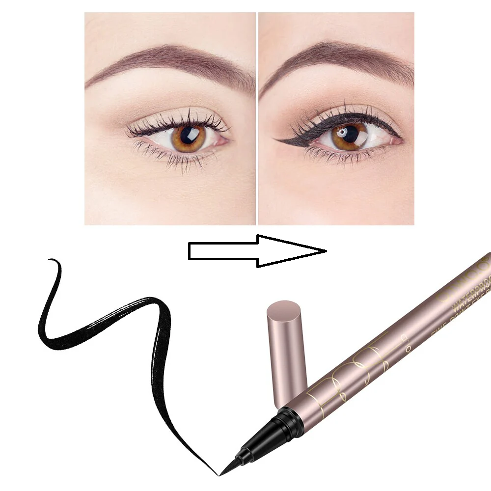 O.2.O Black Eyeliner | Voor strakke lijnen