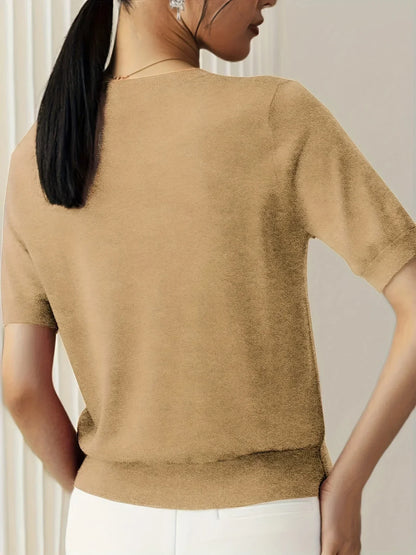 Dames Korte Mouwen Trui – Mila
