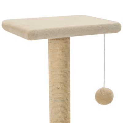 Kattenparadijs: 65cm Sisal Krabpaal voor Katten