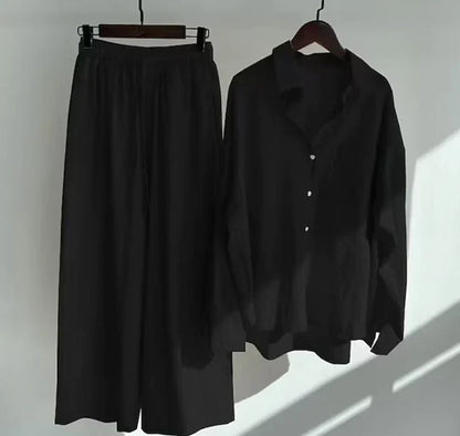 Luchtige tweedelige zomeroutfit van linnen – Geneve