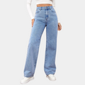 High Waist Baggy Dames Jeans – Elara