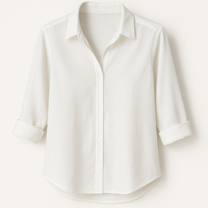 Vloeiende Blouse met Knoopsluiting – Selin