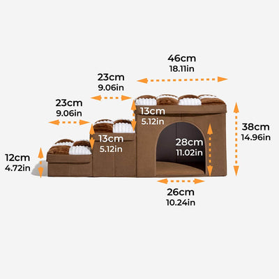 Multifunctioneel Hondentrapje - CozyClimb