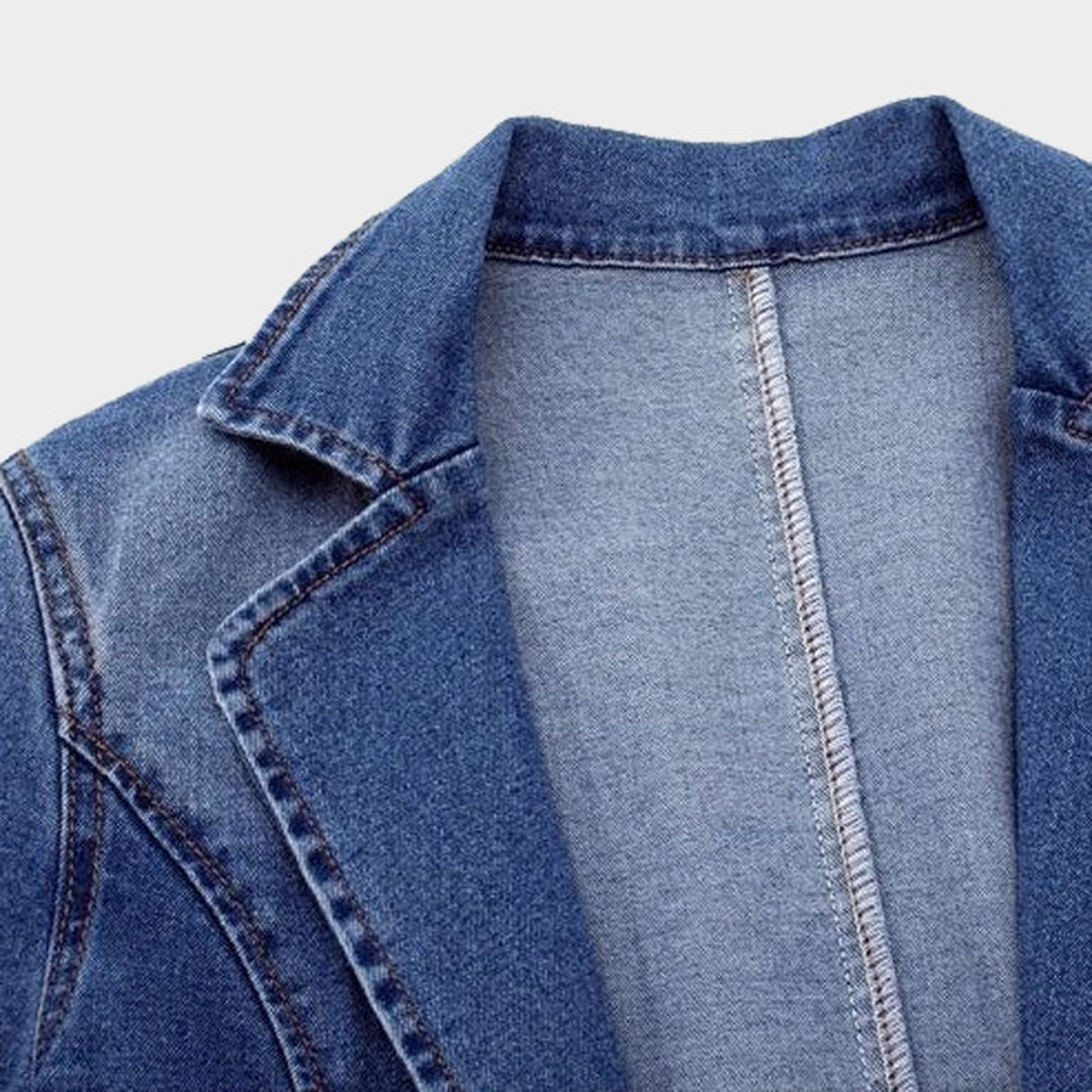 Dames Jeansblazer met Trendy Snit - Nora