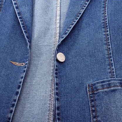 Dames Jeansblazer met Trendy Snit - Nora