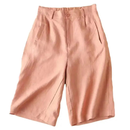 Dames Linnen-Katoenen Zomershorts - Elvira