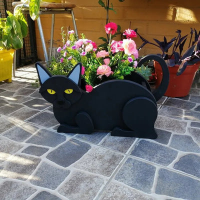 Katvormige Zelfmaak Tuinpot - KittyKraft