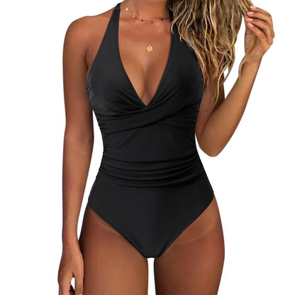 Trendy high-waist zwemkleding met push-up effect - Melina
