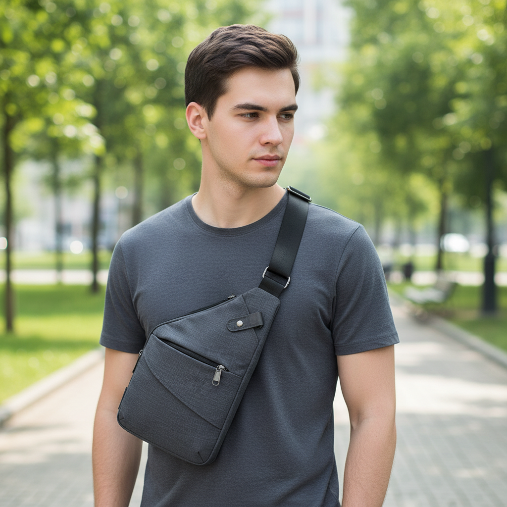 Ergonomische Umhängetasche - SafePack 