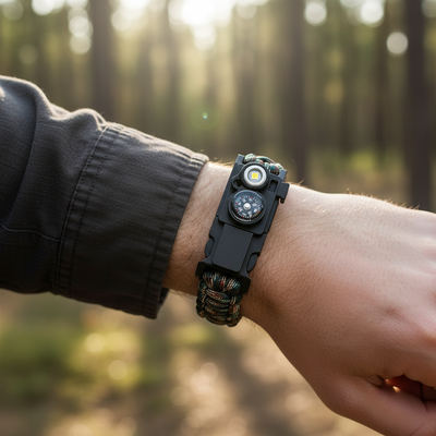 Geflochtenes 550 Paracord Armband - PathLite