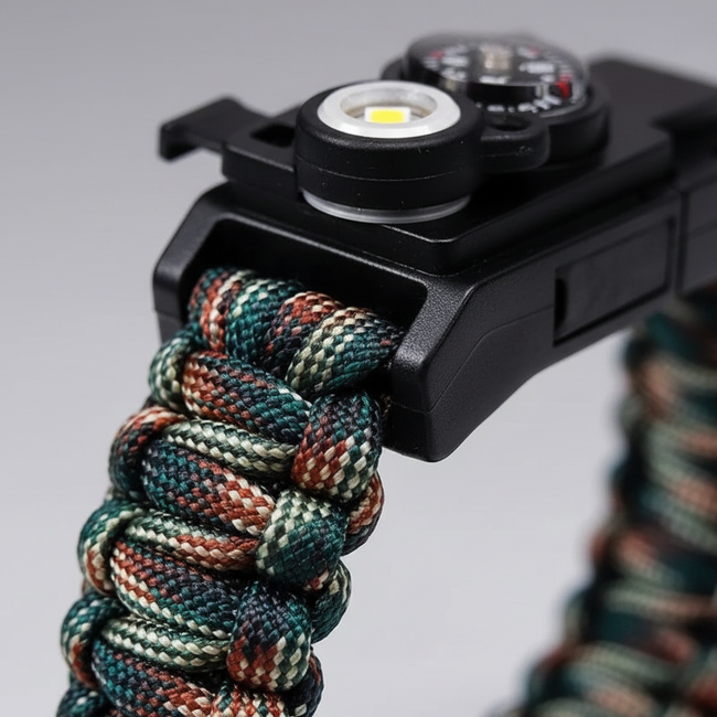 Geflochtenes 550 Paracord Armband - PathLite
