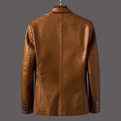 Heren Leren Blazer – Leonardo