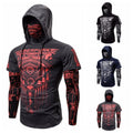 Heren-Hoodie met geïntegreerde Skull-Masker – Herfst-Editie ShadowX