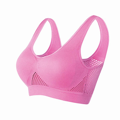 Ademende Mesh Sport BH - Sofia