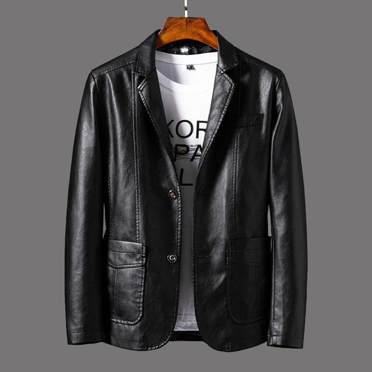 Heren Leren Blazer – Leonardo