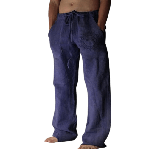Lichte & comfortabele heren zomerbroek van linnen – Nilo