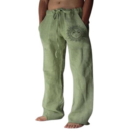 Lichte & comfortabele heren zomerbroek van linnen – Nilo