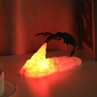 Draadloze Draak Lamp - PyroGlow