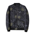 Heren Bomberjack met Abstracte Print - Enzo