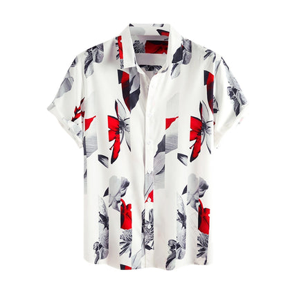 Zomerblouse voor heren met tropische flair - AlohaVibes