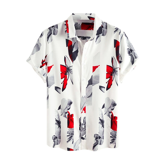Zomerblouse voor heren met tropische flair - AlohaVibes