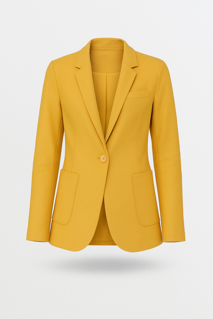 Lichte dames blazer met reverskraag – Maris