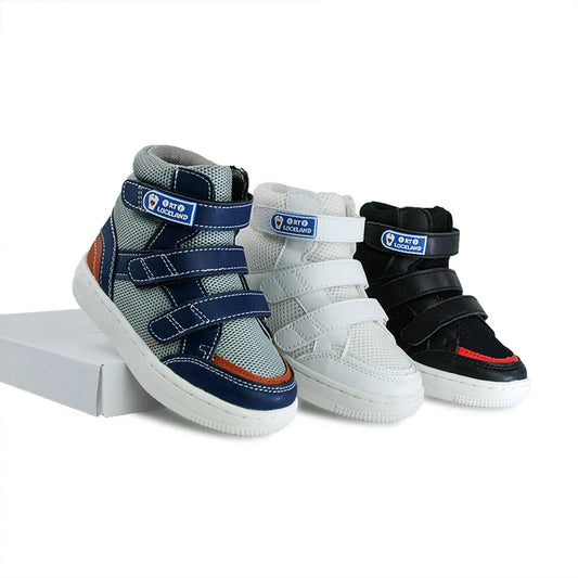Orthopedische Leren Kinderschoenen met Klittenband – Milo
