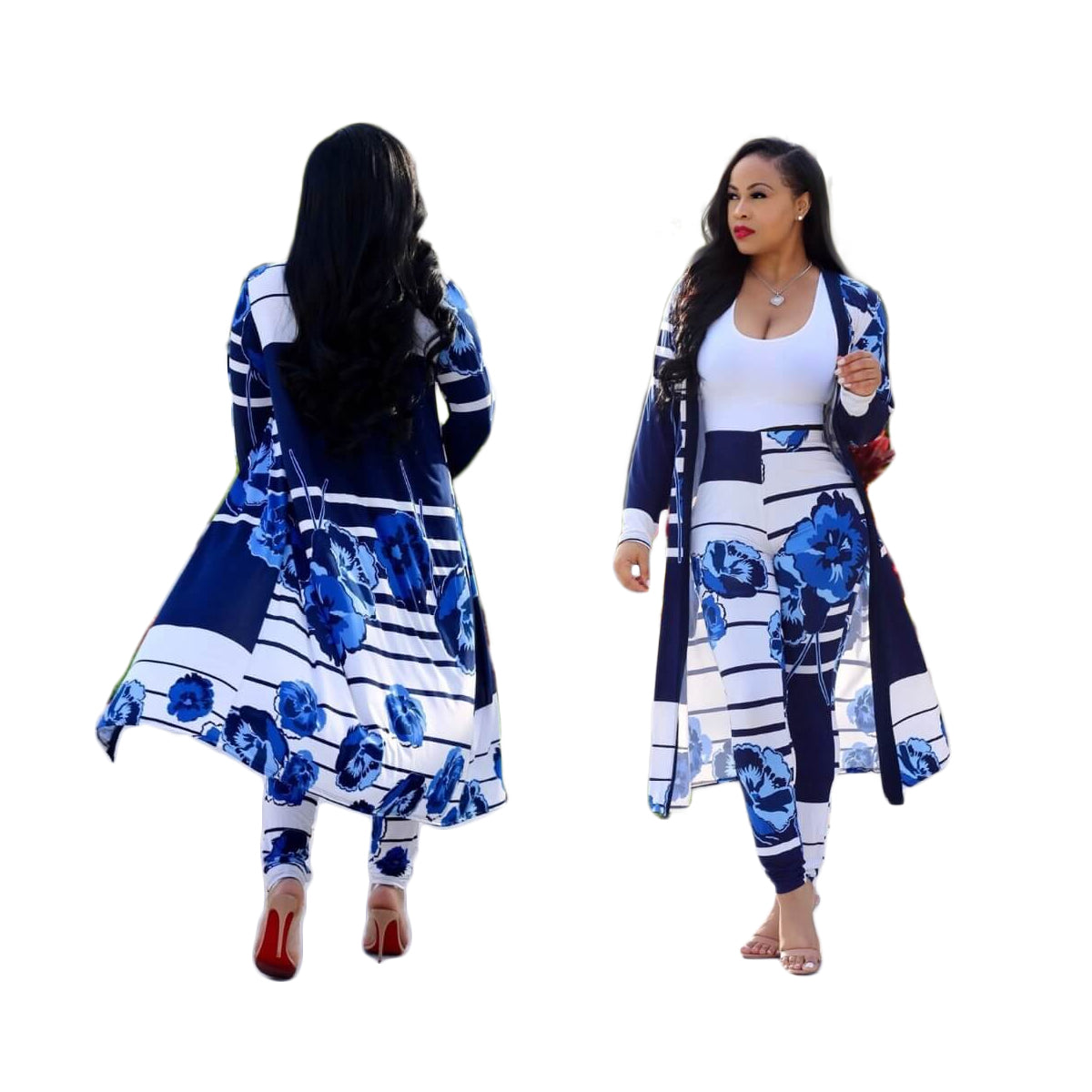 Dames Kimono Set met Broek - Yasmin