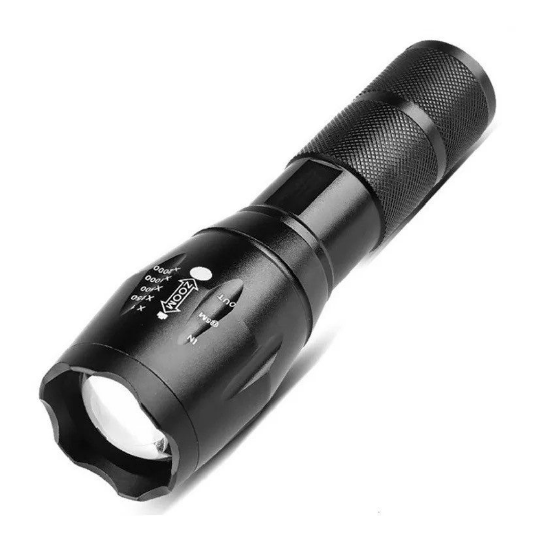 Kompakte Aluminium Taschenlampe - ZoomBeam