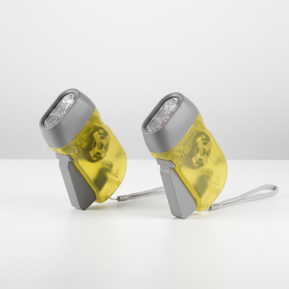 Kompakte Kurbel Taschenlampe - HandiGlow