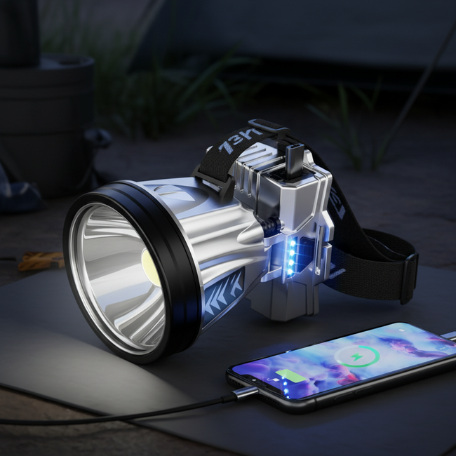 Kompakte LED-Stirnlampe - PowerHead