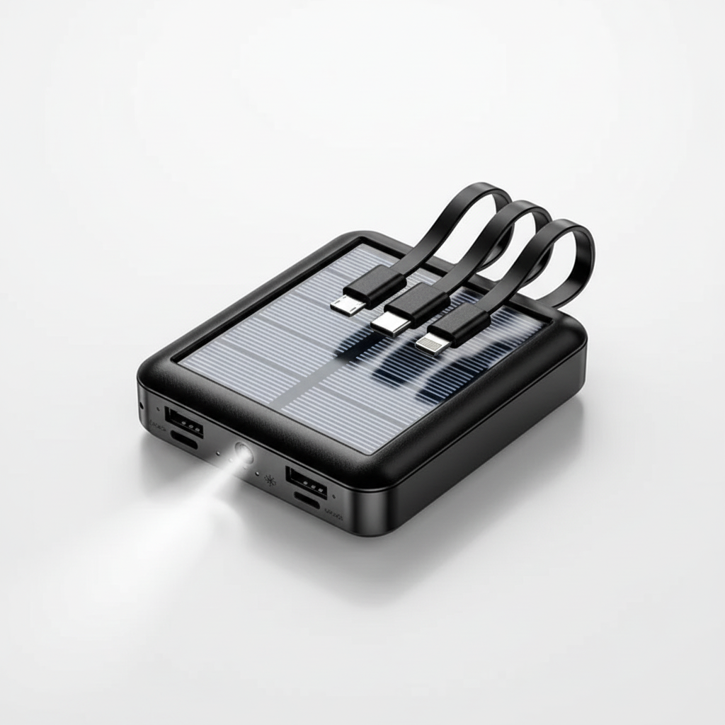 Kompakte Solar Powerbank - SunChargeX