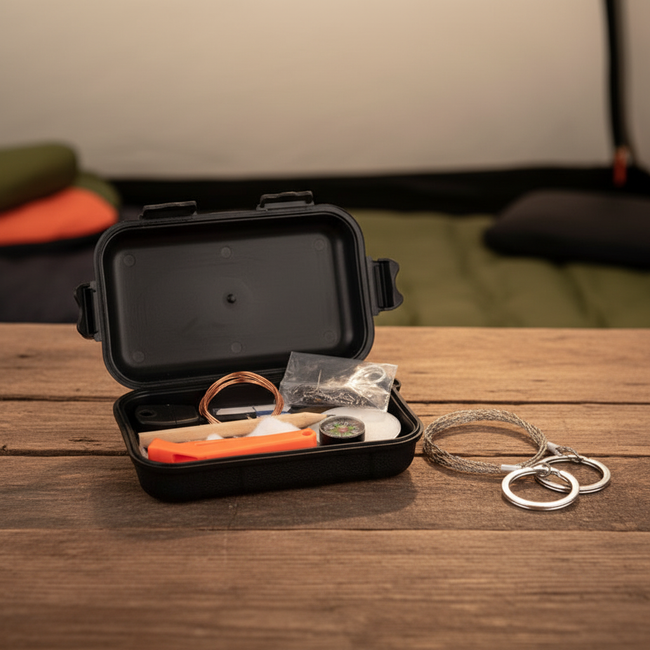 Kompakte Wasserdichte Überlebensbox - SurviCore