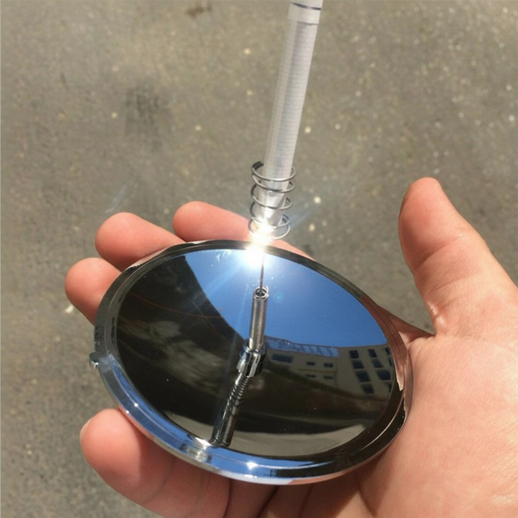 Kompakter Solarfeuerstarter Aus Edelstahl - SolarFlare