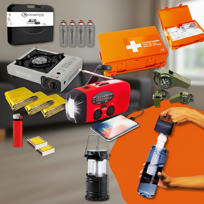 Komplettes Notfallset Im Koffer - SurviKit