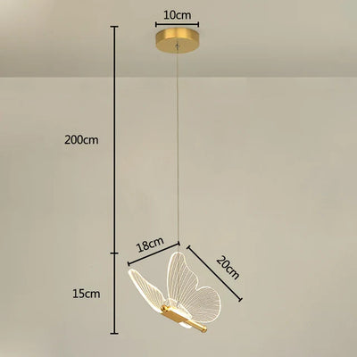 LED Vlinder Hanglampen - ButterLuxe