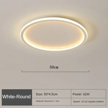Scandinavische Ronde Plafondlamp - NordicGlow