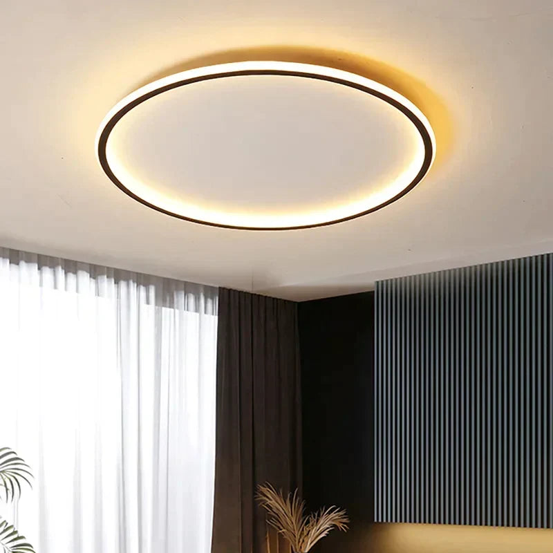 Scandinavische Ronde Plafondlamp - NordicGlow