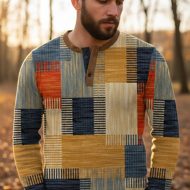 Langärmliger Herrenpullover -  Sven